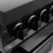 ZLINE 30" Black Stainless, Gas/Electric Oven, Brass Burners, RAB - BR - 30 - Farmhouse Kitchen and Bath