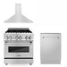 ZLINE 30" Bundled Stainless DualRange RangeHood Dishwasher 3KP - RARH30 - DW - Farmhouse Kitchen and Bath