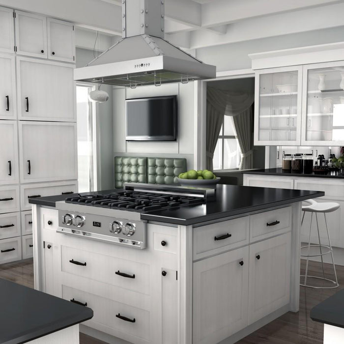 ZLINE 30" Ceramic Rangetop with 4 Gas Burners, RT30 - Farmhouse Kitchen and Bath