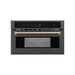ZLINE 30” Convection Microwave, Black Stainless, Bronze MWOZ - 30 - BS - CB - Farmhouse Kitchen and Bath