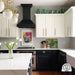 ZLINE 30" Designer Series Wooden Wall Range Hood in Black, KBCC - 30 - Farmhouse Kitchen and Bath