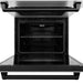 ZLINE 30" Double Wall Oven, DuraSnow Finish, Self Cleaning, AWDSZ - 30 - MB - Farmhouse Kitchen and Bath