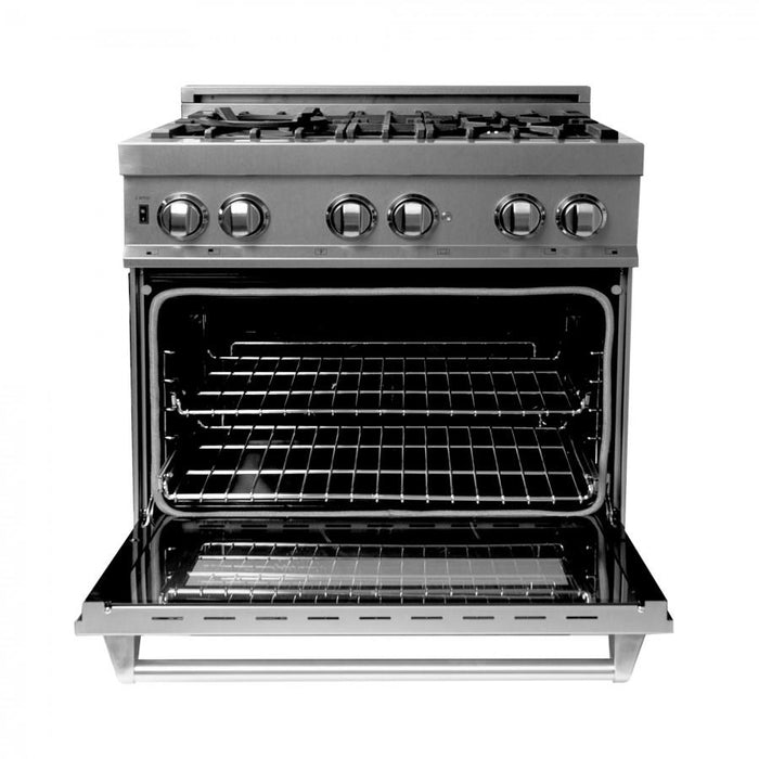ZLINE 30" Dual Fuel Range, Snow Stainless, Snow Stainless Door, RAS - SN - 30 - Farmhouse Kitchen and Bath