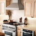 ZLINE 30" Dual Fuel Range, Snow Stainless, Snow Stainless Door, RAS - SN - 30 - Farmhouse Kitchen and Bath