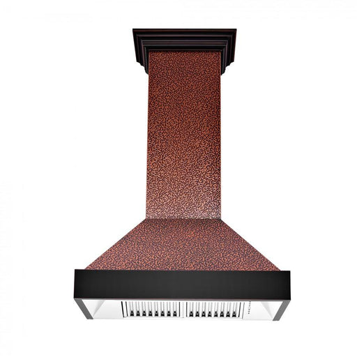ZLINE 30" Hand - Hammered Copper Finish Wall Range Hood, 655 - HBXXX - 30 - Farmhouse Kitchen and Bath