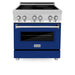 ZLINE 30" Induction Range with a 4 Element Stove and Electric Oven in Stainless Steel RAIND - BG - 30 - Farmhouse Kitchen and Bath