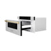 ZLINE 30" Microwave Drawer, Stainless Steel, Gold MWDZ - 30 - SS - G - Farmhouse Kitchen and Bath