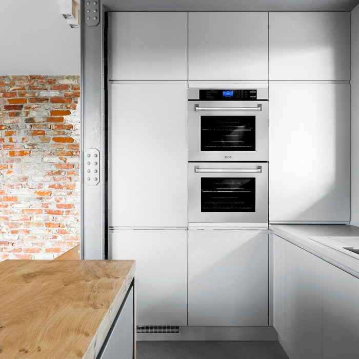 ZLINE 30" Professional Double Wall Oven In Stainless Steel, AWD - 30 - Farmhouse Kitchen and Bath