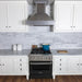ZLINE 30" Professional Dual Fuel Range with Black Matte Door, RA - BLM - 30 - Farmhouse Kitchen and Bath
