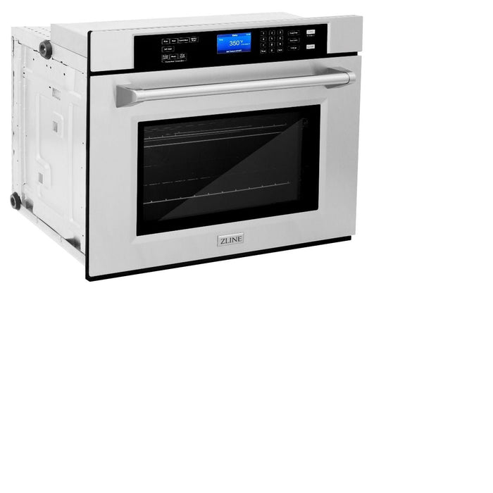 ZLINE 30" Professional Single Wall Oven In Stainless Steel, AWS - 30 - Farmhouse Kitchen and Bath