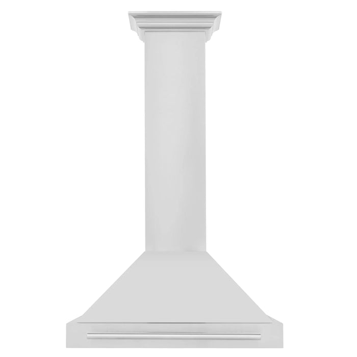 ZLINE 30" Stainless Steel Range Hood with Stainless Steel Handle KB4STX - 30 - Farmhouse Kitchen and Bath