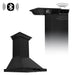 ZLINE 30" Wall Black Stainless Range Hood, Crown Speakers, BSKBNCRN - BT - 30 - Farmhouse Kitchen and Bath