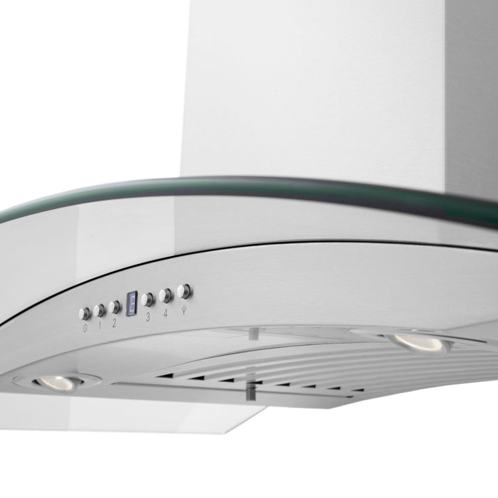 ZLINE 30" Wall Mount Range Hood, Bluetooth Speakers, KN4CRN - BT - 30 - Farmhouse Kitchen and Bath