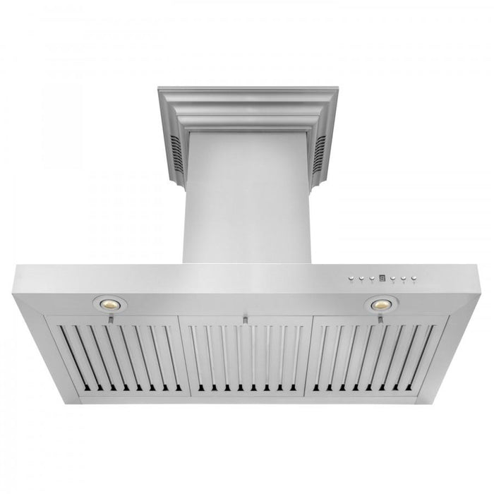 ZLINE 30" Wall Range Hood, CrownSound, Bluetooth Speakers, KECRN - BT - 30 - Farmhouse Kitchen and Bath