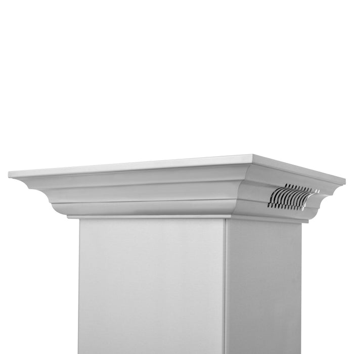 ZLINE 30" Wall Range Hood, Stainless, Bluetooth Speakers, KNCRN - BT - 30 - Farmhouse Kitchen and Bath