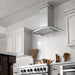 ZLINE 30" Wall Range Hood, Stainless, Bluetooth Speakers, KNCRN - BT - 30 - Farmhouse Kitchen and Bath