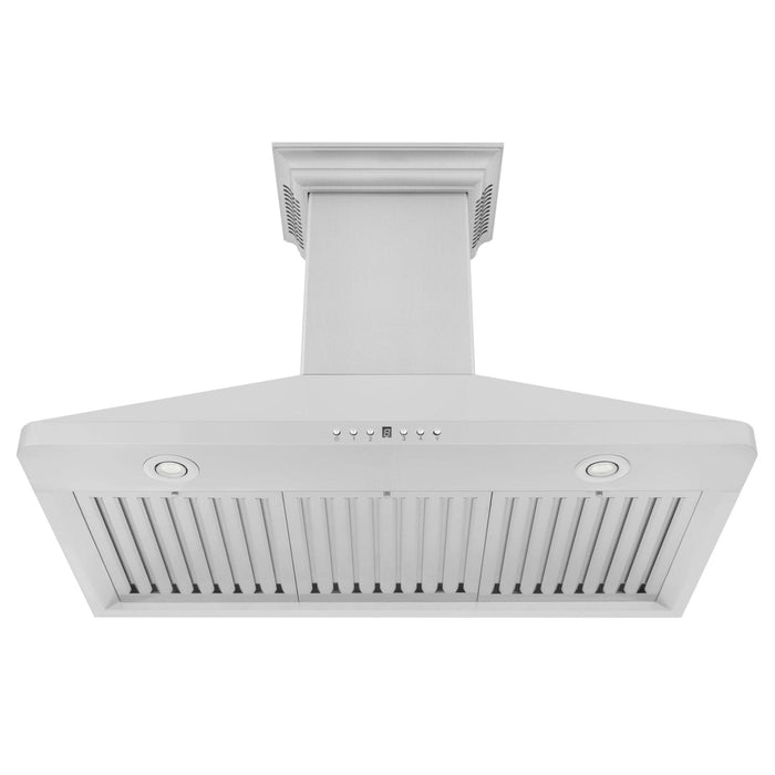 ZLINE 30" Wall Range Hood, Stainless, CrownSound Speakers, KF1CRN - BT - 30 - Farmhouse Kitchen and Bath