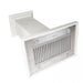 ZLINE 30" Wooden Island Range Hood, Remote Motor, Cottage White, KBiTT - RS - 30 - 400 - Farmhouse Kitchen and Bath