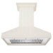 ZLINE 30" Wooden Wall Mount Range Hood in Cottage White, KPTT - 30 - Farmhouse Kitchen and Bath