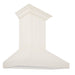 ZLINE 30" Wooden Wall Mount Range Hood in Cottage White, KPTT - 30 - Farmhouse Kitchen and Bath