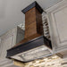 ZLINE 30" Wooden Wall Range Hood, Hamilton, Remote Motor, 329AH - RD - 30 - Farmhouse Kitchen and Bath