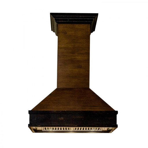 ZLINE 30" Wooden Wall Range Hood, Hamilton, Remote Motor, 329AH - RD - 30 - Farmhouse Kitchen and Bath