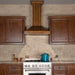 ZLINE 30" Wooden Wall Range Hood, Rustic Light, KPLL - 30 - Farmhouse Kitchen and Bath