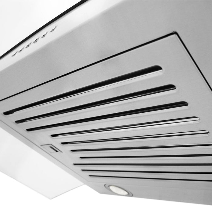 ZLINE 36" Alpine Wall Range Hood Stainless Steel, ALP70WL - 36 - Farmhouse Kitchen and Bath