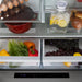 ZLINE 36" Autograph 21.6 cu. ft French Door Refrigerator with Ice Maker in Fingerprint Resistant Stainless Steel RFMZ - W - 36 - CB - Farmhouse Kitchen and Bath