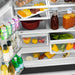 ZLINE 36" Autograph 22.5 cu. ft French Door Refrigerator with Ice Maker in Fingerprint Resistant Stainless Steel RFMZ - 36 - CB - Farmhouse Kitchen and Bath