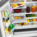 ZLINE 36" Autograph 22.5 cu. ft French Door Refrigerator with Ice Maker Stainless Steel RFMZ - 36 - G - Farmhouse Kitchen and Bath
