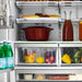 ZLINE 36" Autograph 22.5 cu. ft French Door Refrigerator with Ice Maker Stainless Steel RFMZ - 36 - G - Farmhouse Kitchen and Bath
