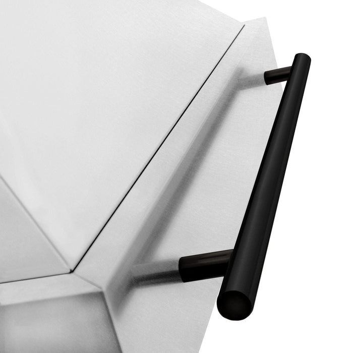 ZLINE 36" Autograph Edition DuraSnow Wall Range Hood 8654SNZ - 36 - MB - Farmhouse Kitchen and Bath