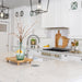 ZLINE 36" Autograph Edition Rangetop, DuraSnow, Gold Accent, RTSZ - 36 - G - Farmhouse Kitchen and Bath