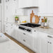 ZLINE 36" Autograph Porcelain Rangetop, Stainless,MatteBlack,RTZ - 36 - MB - Farmhouse Kitchen and Bath