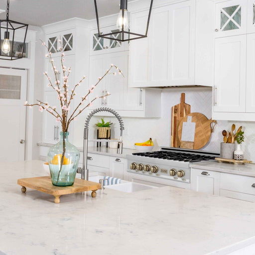 ZLINE 36" Autograph Rangetop Stainless, Bronze Accents, RTZ - 36 - CB - Farmhouse Kitchen and Bath