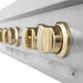 ZLINE 36" Autograph Rangetop, Stainless Steel, Gold Accents, RTZ - 36 - G - Farmhouse Kitchen and Bath