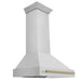 ZLINE 36" Autograph Stainless Wall Range Hood, 8654STZ - 36 - G - Farmhouse Kitchen and Bath