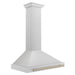ZLINE 36" Autograph Stainless Wall Range Hood KB4SNZ - 36 - CB - Farmhouse Kitchen and Bath