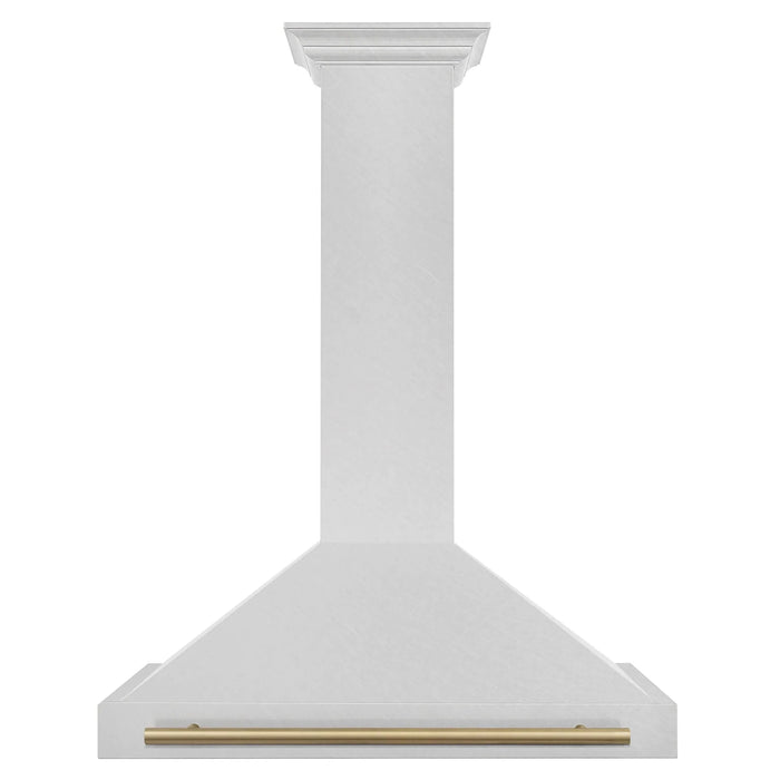 ZLINE 36" Autograph Stainless Wall Range Hood KB4SNZ - 36 - CB - Farmhouse Kitchen and Bath