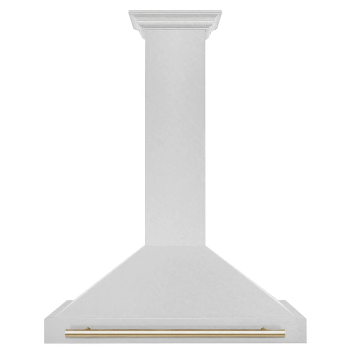 ZLINE 36" Autograph Stainless Wall Range Hood KB4SNZ - 36 - G - Farmhouse Kitchen and Bath