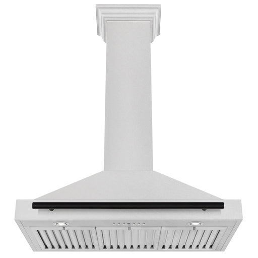 ZLINE 36" Autograph Stainless Wall Range Hood KB4SNZ - 36 - MB - Farmhouse Kitchen and Bath