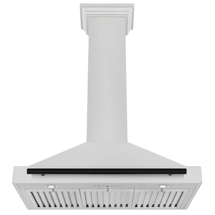 ZLINE 36" Autograph Stainless Wall Range Hood KB4SNZ - 36 - MB - Farmhouse Kitchen and Bath