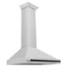 ZLINE 36" Autograph Stainless Wall Range Hood KB4SNZ - 36 - MB - Farmhouse Kitchen and Bath