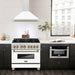 ZLINE 36" Autograph Stainless Wall Range Hood KB4SNZ - WM36 - G - Farmhouse Kitchen and Bath