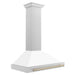 ZLINE 36" Autograph Stainless Wall Range Hood KB4SNZ - WM36 - G - Farmhouse Kitchen and Bath