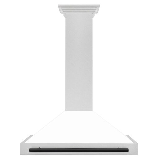 ZLINE 36" Autograph Stainless Wall Range Hood KB4SNZ - WM36 - MB - Farmhouse Kitchen and Bath