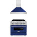 ZLINE 36" Bundle Range RAS - BG - 36 & Range Hood 8654BG - 36, 2KP - RASBGRH36 - Farmhouse Kitchen and Bath