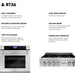 ZLINE 36" Bundle Range Top RT36 & Wall Oven AWS - 30, 2KP - RTAWS36 - Farmhouse Kitchen and Bath