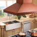 ZLINE 36" Copper Island Range Hood 8KL3iC - 36 - Farmhouse Kitchen and Bath